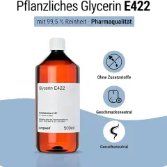 Gliceryna roślinna: czy E422 jest szkodliwa? Poznaj fakty!