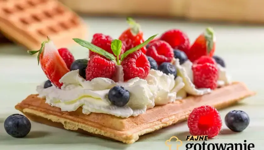 Przepis na zdrowe gofry: Chrupiące, fit i bez cukru!