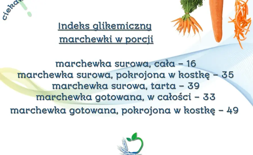 Czy gotowana marchew jest dietetyczna? Prawda o IG i odchudzaniu