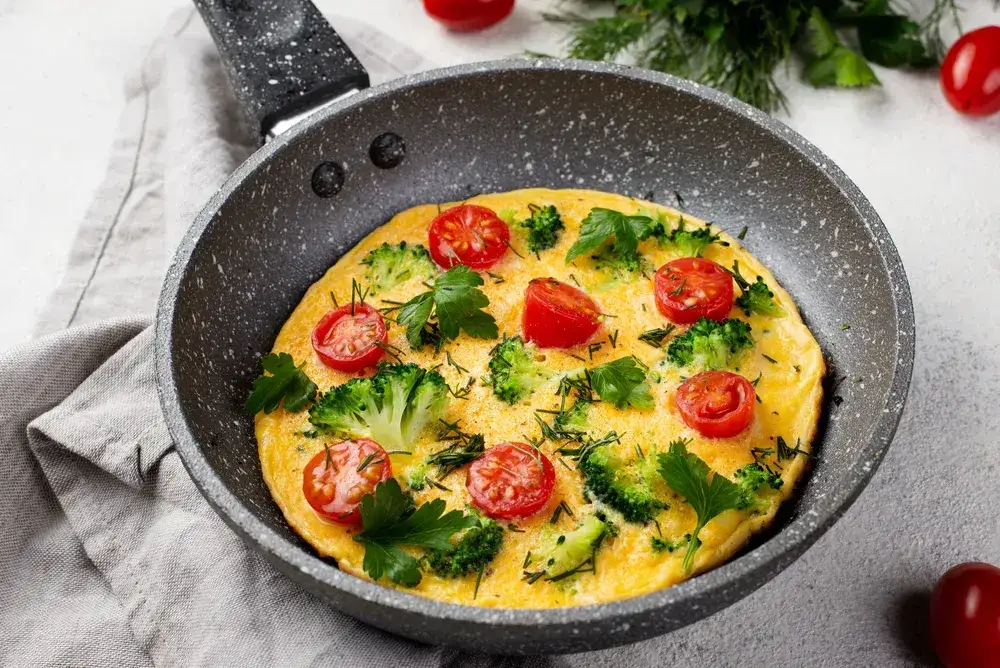 Dietetyczny omlet wytrawny pomysły