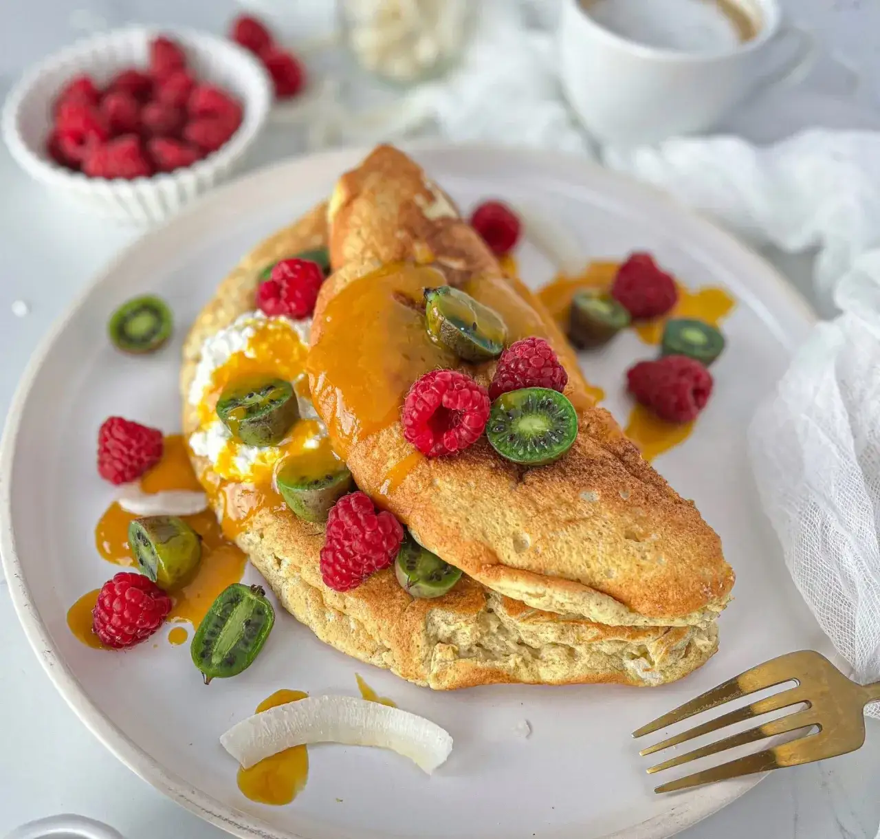 Jak zrobić puszysty dietetyczny omlet